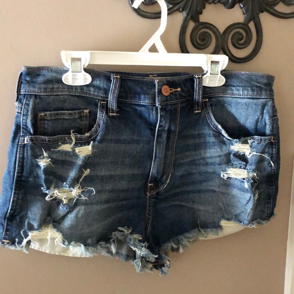 Hollister denim shorts